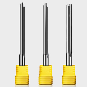 6mm rắn cacbua endmill sáo thẳng Bộ định tuyến bit cho chế biến gỗ <span class=keywords><strong>CNC</strong></span> nhựa MDF nhôm - Product Image 5