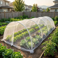 Filet de protection UV anti-insectes pour serres agricoles et jardins, idéal pour les légumes et les arbres