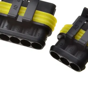 1 Satz Way AMP Supersiegeln Pins HID wasserdichter Elektrowandverbinder Stecker für Auto wasserdichter Verbinder 1/<span class=keywords><strong>2</strong></span>/3/4/5/6 Pins - Product Image 5