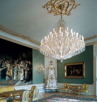 Hôtel de luxe de mariage décoration maria theresa lustre en cristal k9 lustre en cristal éclairage
