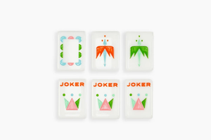 Juego de Mahjong Americano, Fichas de Acrílico y Melamina, Mahjong Occidental, Dominó, Fichas de Juego de Casino para Entretenimiento, Palm Springs - Product Image 5