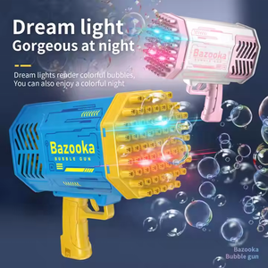 Vendedor superior Amazoned 69 agujeros batería <span class=keywords><strong>pistola</strong></span> <span class=keywords><strong>de</strong></span> burbujas verano al aire libre Bazooka <span class=keywords><strong>pistola</strong></span> jabón agua máquina <span class=keywords><strong>de</strong></span> burbujas Juguetes - Product Image 6