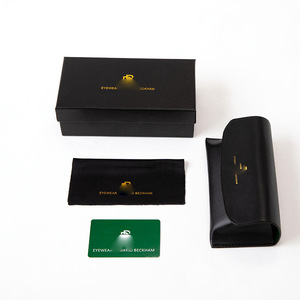 David DB High Quality PU Luxury Sunglasses Storage Box Set <strong>Fashion</strong> <strong>Brand</strong> <strong>Glasses</strong> case Set - Product Image 1