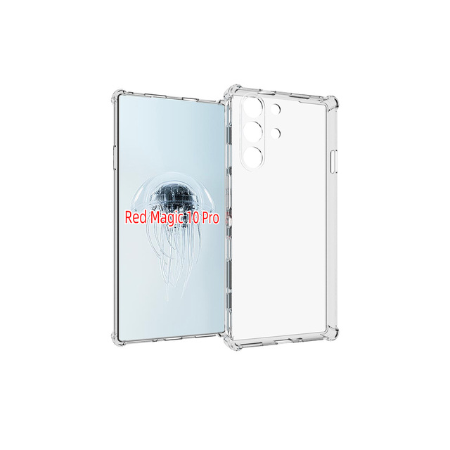 1.5MM Transparent Shockproof Soft TPU Mobile Cell Phone Case for ZTE Nubia Red Magic 10 Pro Z60S Pro 5G Axon 60 V60