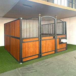 Producto Ecuestre, Box para <span class=keywords><strong>Caballos</strong></span> al Aire Libre, Puertas Prefabricadas de Bambú para <span class=keywords><strong>Caballos</strong></span> de Tamaño Promedio - Product Image 1