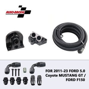 Kit de reemplazo de filtro de aceite para Ford 5.0 5.2 Coyote Mustang GT F150, aleación de aluminio, nuevo - Product Image 5