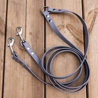 Pas de torsion aventure chien laisse sale PVC enduit Nylon Durable pivotant mousqueton à la mode personnalisé facile Clip chien ligne