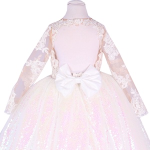 เดรสผ้าชีฟองลายดอกไม้คุณภาพสูงทันสมัยสำหรับทารกแรกเกิด1ขวบเสื้อผ้าปาร์ตี้งานแต่งงานออกแบบได้ตามต้องการดีไซน์ใหม่สำหรับฤดูใบไม้ผลิ - Product Image 2