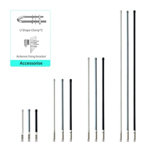 Dài khoảng cách tăng cao 8dBi Omni Directional không thấm nước ngoài trời FRP Helium Lora 868MHz 915MHz sợi thủy tinh <span class=keywords><strong>Antenna</strong></span> - Product Image 2