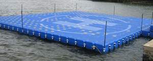 Plataforma Flotante de Acero Inoxidable GR-FD01, Segura y Estable, de 25 m, Antideslizante, para Acampar en Familia y Actividades Acuáticas 2025 - Product Image 3