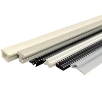 Profilés en plastique HDPE UHMWPE extrudé sur mesure Bandes d'usure résistantes aux chocs Feuilles de nylon Bandes d'usure durables pour guide-chaîne domestique