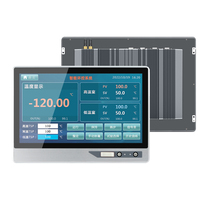 Panel PC Industrial con Botones Frontales, Totalmente de Aluminio, Sin Ventilador, Pantalla Táctil Todo en Uno, Windows Android 10.4, 15, 15.6, 21.5 Pulgadas