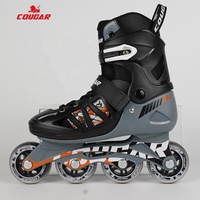 Patins à roulettes d'extérieur ajustables personnalisés avec roulements ABEC-7 et roues en PU - Haute qualité, respirants et durables