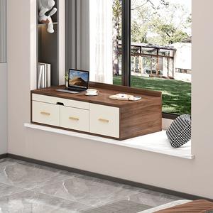 Escritorio de Madera Moderno para Sala de Estar con Cajones de Gran Capacidad, Ecológico, Duradero, Multifuncional y Fácil de Guardar - Product Image 4