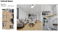 Maisons mobiles préfabriquées de qualité supérieure avec isolation intégrale, type bungalow, 2 chambres