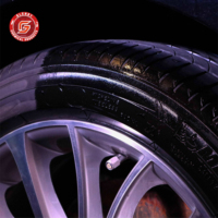 Vente en gros OEM Personnalisé GL56 Spray de revêtement de pneus anti-vieillissement imperméable noir brillant Fournitures d'entretien des pneus