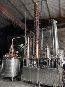 <span class=keywords><strong>Alambic</strong></span> en cuivre Towin 1000L pour whisky, vin, gin, vodka, brandy, moonshine, distillation d'alcool à domicile, pompe à moteur - Product Image 2