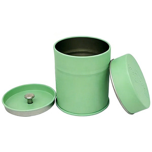 Venta al por Mayor de Fábrica, Envío Rápido, Lata Cilíndrica de 30g, Envase Metálico para Té Matcha en Polvo, Té Suelto, Empaque para Regalo - Product Image 6