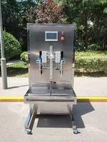 Machine de remplissage liquide de pesage et quantitative semi-automatique 5-25kg