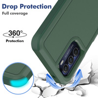 Housse pour téléphone portable 2 en 1, couverture complète, anti-rayures et anti-chocs, pour Motorola Moto G Stylus 2022 One 5G Ace