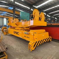 Outech Poutre de levage hydraulique rotative à 360 degrés, universelle 20ft 40ft, pour grue de quai, levage de conteneurs et poutre de levage de matériaux