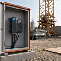 Variateur de fréquence pour grue CS300-4T22GB 22kW 30HP, triphasé 380V, contrôle vectoriel en boucle ouverte, unité de freinage intégrée pour grue à tour