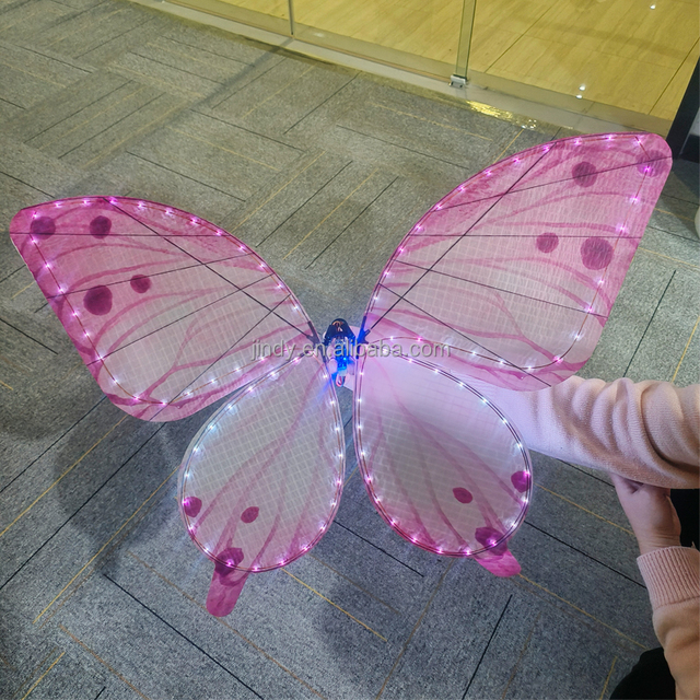 Wedding Props Romantic Led Bionic Butterflies Remote Control Ornithopter Flying Butterfly for Proposal Party