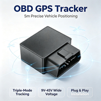 Mini traceur GPS 4G pour voiture avec interface OBD, Plug & Play, gestion de flotte, visualisation sur PC, suivi de position en temps réel