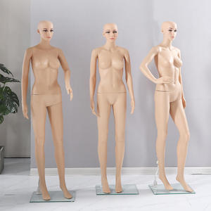 Factory <strong>Supplier</strong> Cheap Plastic Female Mannequin Full Body With Realistic Head for Sale Garments Boutique <strong>Display</strong> - Product Image 3