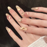 Ongles press-on œil de chat de haute qualité, faciles à appliquer, faux ongles couvrants, OEM ODM