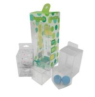 Boîte en plastique transparente PET PVC de haute qualité en gros, boîte d'emballage biodégradable, personnalisée