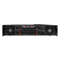 Équipement de sonorisation audio 4 canaux 1300W Outdoor Pro Amp avec deux haut-parleurs en métal de 12 pouces pour le jeu sur scène