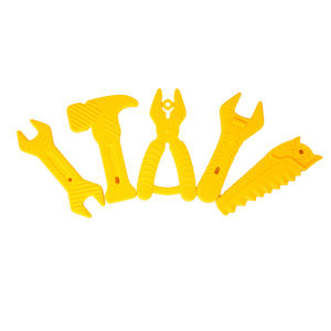 Reisvriendelijk 4M + Moersleutel Schroevendraaier Zacht Speelgoed Baby Kauwbaar Siliconen Bijtring Speelgoed - Product Image 2