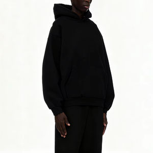 Sudadera Cómoda de Corte Cuadrado |   Sudadera Estilo Urbano para Hombre y Mujer |   Sudadera Unisex de Algodón French Terry para Uso Diario - Product Image 3