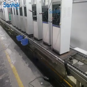 Professional Electric Power Automatic Tooling Board Speed Chain Conveyor Bucket Water Dispenser Assembly Line