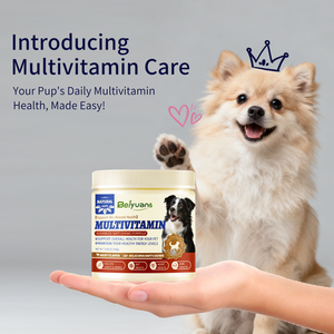 Complément alimentaire multivitaminé pour chiens Beiyuan, complexe B naturel et vitamines A/D, soutient la santé des articulations, du <span class=keywords><strong>cœur</strong></span> et du système immunitaire des chiens âgés - Product Image 4