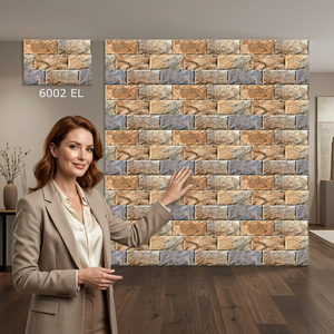 Azulejos de Pared Cerámicos Esmaltados con Acabado Mate de 250x375mm, Diseño de Elevación de 25x37.5cm para Uso en Exteriores - Product Image 5