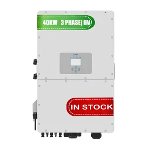 อินเวอร์เตอร์พลังงานแสงอาทิตย์3เฟสไฮบริด1000V SUN-50K-SG01HP3-EU-BM4 SUN-40K-SG01HP3-EU-BM4แรงดันสูง HV เชิงพาณิชย์สามเฟส