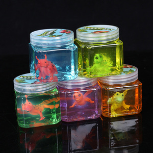 ZQX24 Nuevo 2019 Juguete de Dinosaurio de Cristal Transparente Suave para Hacer Manualidades, Slime de Animales - Product Image 5