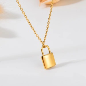 Nouveau style pendentif mini cadenas en acier inoxydable pour cendres, bijou commémoratif, collier urne pour cendres - Product Image 4