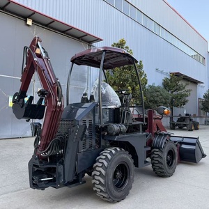 Miniexcavadora Agrícola de Doble Propósito, Retroexcavadora China de 3.0 Toneladas TH10-50 CE EPA EURO5 con Motor de 20kw de Alta Eficiencia - Product Image 1