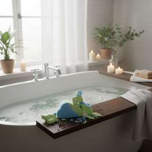 Barre moussante de bain Sobia Raincloud 150 g Musc blanc-Produit pour bain moussant de qualité supérieure - Product Image 3
