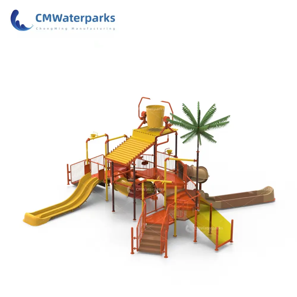 Vui vẻ thương mại công viên nước Thiết bị sợi thủy tinh Nước Slide hồ bơi trượt mini Nhà Nước Aqua công viên cho trẻ em