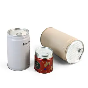 JYB custom Easy Open Food Grade Infant Milk Powder Can aluminum tinplate coffee tea milk tin packaging