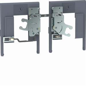 HXW165H Personalizzabile con interblocco meccanico Hagers Direct per 2 interruttori automatici scatolati H3 X630, H3+ - Product Image 1