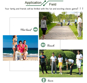 <span class=keywords><strong>Jeu</strong></span> <span class=keywords><strong>de</strong></span> boules <span class=keywords><strong>de</strong></span> pétanque professionnel classique en acier inoxydable robuste avec sac <span class=keywords><strong>de</strong></span> transport pour l'extérieur - Product Image 6