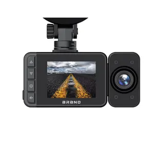 Venda quente IPS Carro DVR 2.4 Polegada 3 Lens HD 1080P Traço Cam Câmera Gravador De Vídeo Novo Carro DVR Câmera Sem Fio Dashcam
