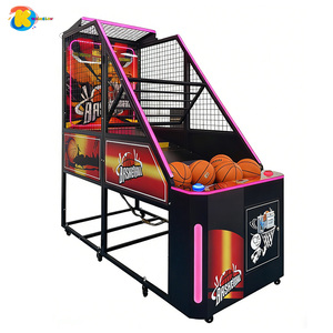 Máquina de Juego de Baloncesto Arcade LED de Lujo al por Mayor, Máquina Electrónica de Tiro al Aro de Baloncesto que Funciona con Monedas - Product Image 1
