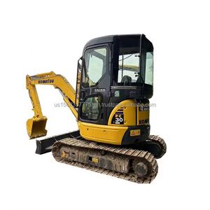รถขุดขนาดเล็ก Komatsu PC30MR มือสอง แบบตีนตะขาบ 3 ตัน บุ้งกี๋ 1.1 เมตร รุ่นปี 2023 พร้อมเครื่องจักรสำหรับรายงานและวิดีโอ ขาย - Product Image 1