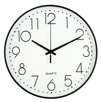 Jam Dinding Dekorasi Minimalis Modern Sederhana WSY452, Jam Dinding Plastik Satu Sisi, Hadiah, Jam Dinding Quartz